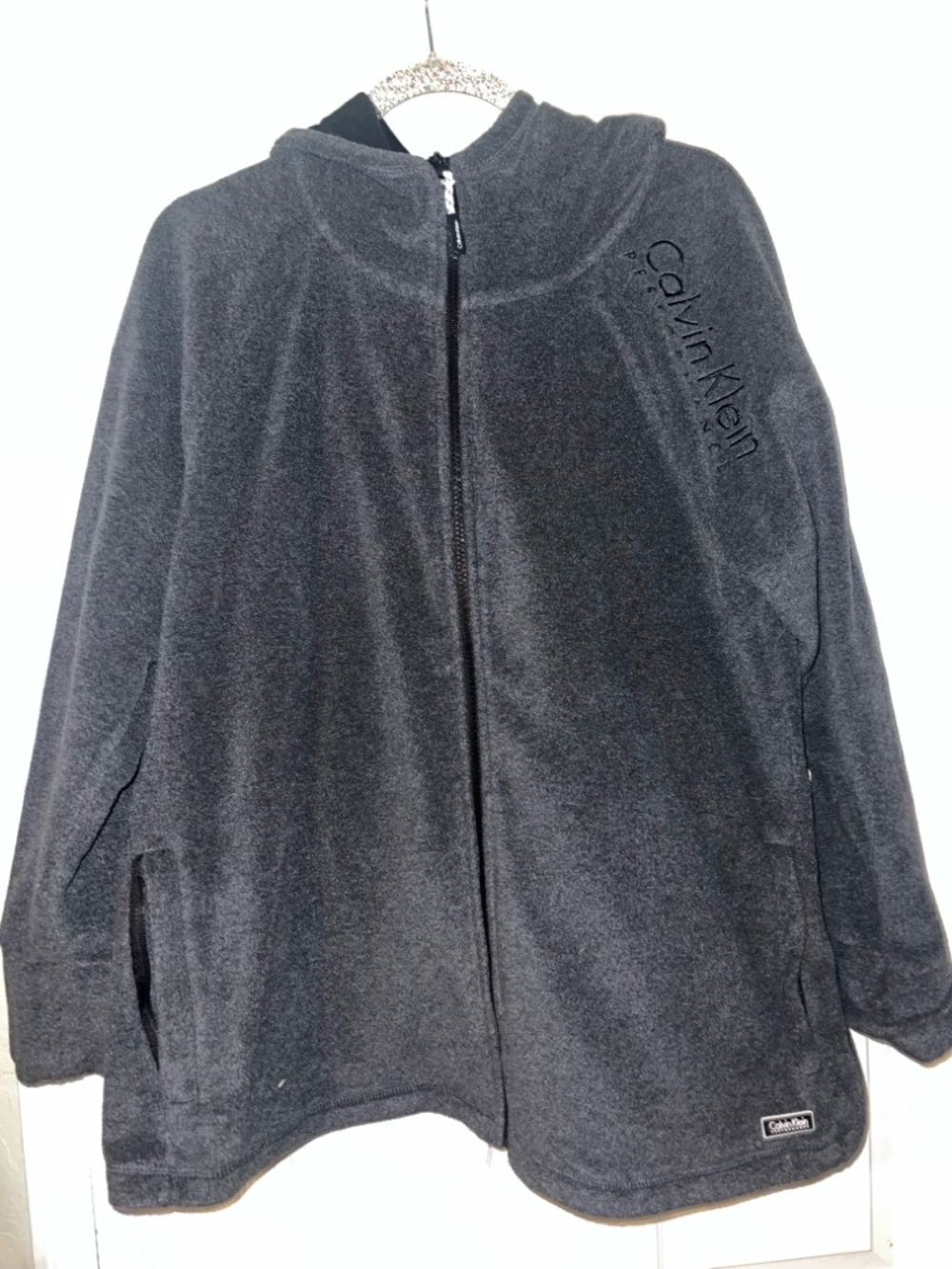 Calvin Klein performance zip up hoodie woman size 2x